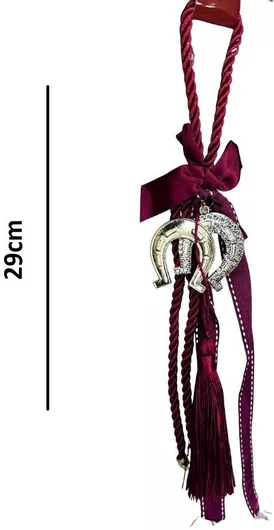 Huaxin Κρεμαστό Γούρι Πέταλο Κόκκινο