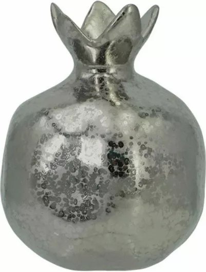 Marhome Γούρι Ρόδι Ροζ 11x13cm