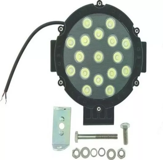 Προβολέας Αυτοκινήτου Carsun Φανός 6000Κ LED 12/24V 51W 1τμχ