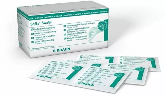 Γάζες B Braun Μη Αποστειρωμένες 10x10cm 100τμχ