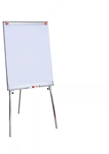 Πίνακας Μαρκαδόρου Typotrust Μαγνητικός Σεμιναρίου με Τρίποδο Flipchart 100x65cm