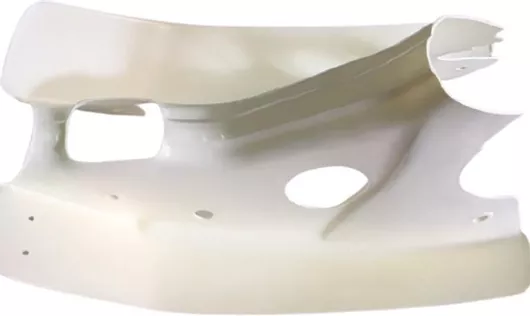 Μεσαία Ποδιά Μοτοσυκλέτας για Honda C50 6V Λευκό