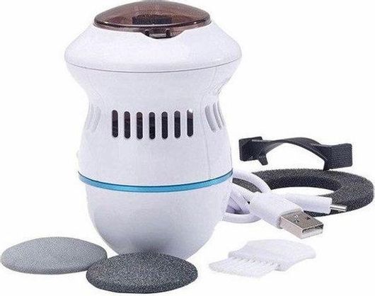 Συσκευή Αφαίρεσης Κάλων Pedi Vac με Τεχνολογία Derma-Vac Επαναφορτιζόμενη