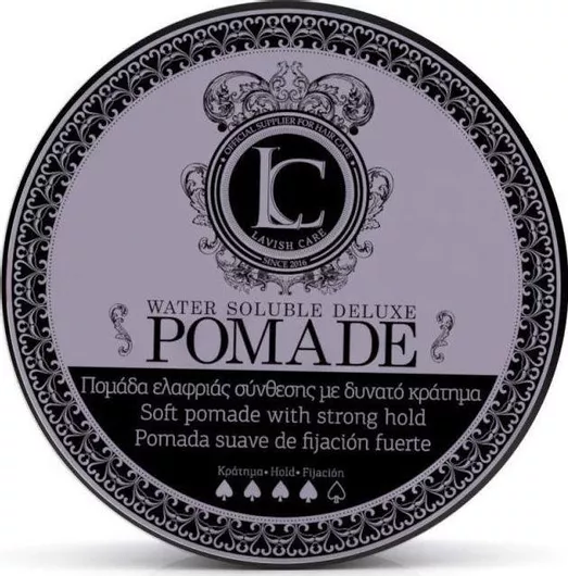 Κερί Μαλλιών Lavish Care Water Soluble Deluxe Pomade Strong Hold 100ml
