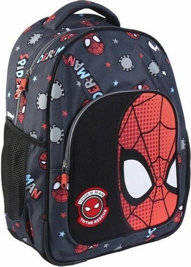 Σχολική Τσάντα Πλάτης Δημοτικού Cerda Spiderman 32x15x42cm Πολύχρωμo