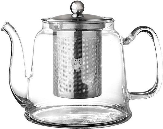 Τσαγιέρα Estia Γυάλινη με Φίλτρο Διάφανο 1000ml