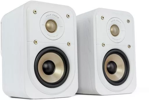 Ηχείο Hi-Fi Polk Audio Signature Elite ES10 Σετ 2τμχ Βιβλιοθήκης 100W 2 Δρόμων Π13.7xΒ2.7xΥ21.3cm Λευκό