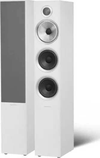 Ηχείο Hi-Fi Bowers & Wilkins 704 S2 Σετ 2τμχ Δαπέδου 150W 3 Δρόμων Π16.5xΒ25.5xΥ92.5cm Λευκό