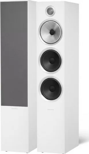 Ηχείο Hi-Fi Bowers & Wilkins 703 S2 Σετ 2τμχ Δαπέδου 200W 3 Δρόμων Π20xΒ30xΥ99cm Λευκό