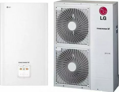 Αντλία Θερμότητας LG HN1616.NK3 / HU161.U33 16kW Μονοφασική 57°C Split
