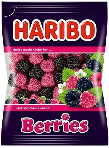Ζελεδάκια Haribo Berries με Γεύση Βατόμουρο 100gr