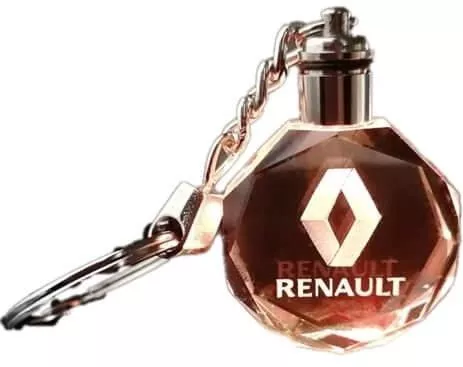 Μπρελόκ 3D Led Light Κρυστάλλινο Αυτοκινήτου - Renault
