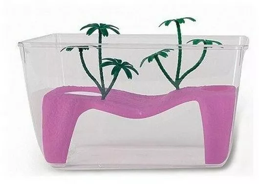 χελωνιέρα panera midi ροζ 32.5x21x20cm