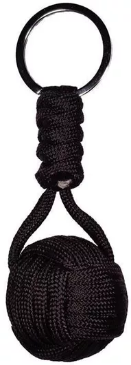 Μπρελόκ MONKEY FIST ΜΑΥΡΟ