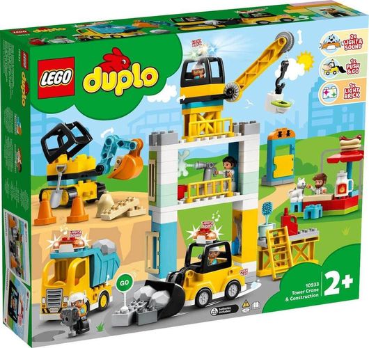 Lego Duplo: Tower Crane & Construction για 2+ Ετών #10933