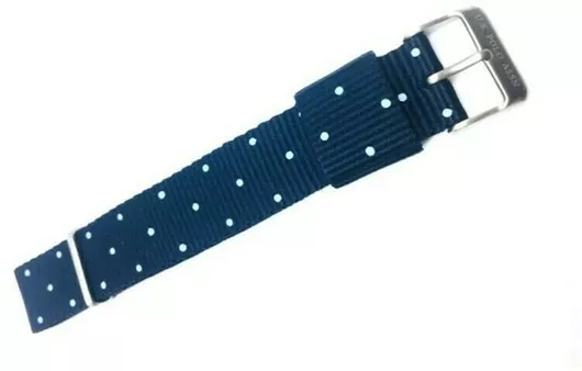 Λουράκι Ρολογιού U.S. Polo Assn. Υφασμάτινο 24mm Μπλε