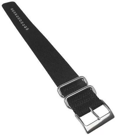 Λουράκι Ρολογιού Casio Υφασμάτινο 23mm Μαύρο