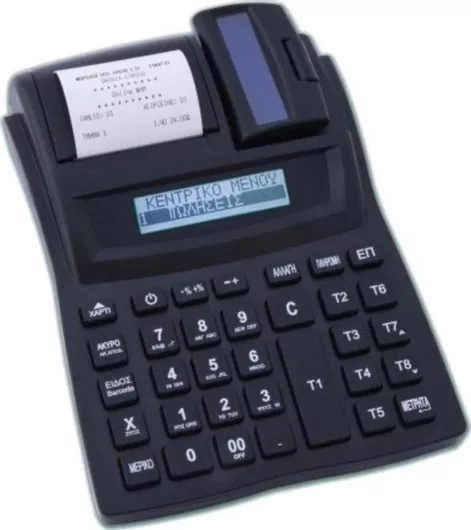 Ταμειακή Μηχανή Datecs CTR-150 χωρίς Μπαταρία σε Μαύρο Χρώμα