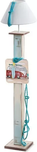 Λαμπάδα Βάπτισης Παρίσης Φωτιστικό Mini Van 93cm
