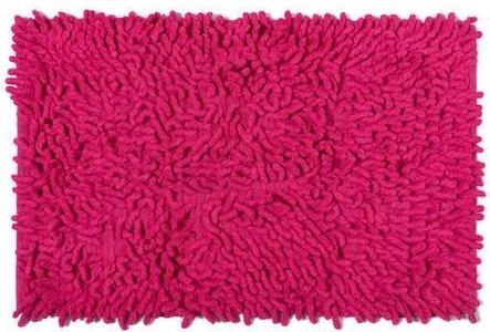 Πατάκι Μπάνιου Silk Fashion Βαμβακερό 80x50cm Φούξια