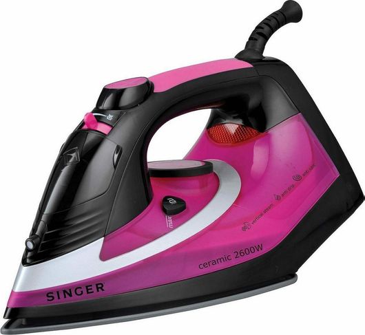 Singer Σίδερο Ατμού 2600W με Κεραμική Πλάκα και Συνεχόμενη Παροχή 35gr/min