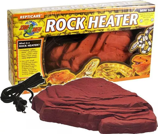Αξεσουάρ Θέρμανσης Ενυδρείου Ερπετών Zoomed Rock Heater Mini