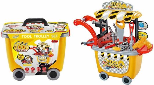 Παιχνίδι Μίμησης ToyMarkt Παιδικός Πάγκος 25cm 27τμχ