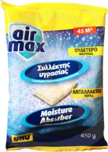 UHU Ανταλλακτικό για Συλλέκτη Υγρασίας Moisture Absorber 450gr