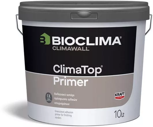 Bioclima Climatop Primer Λευκό Κατάλληλο για Τοιχοποιία 10lt