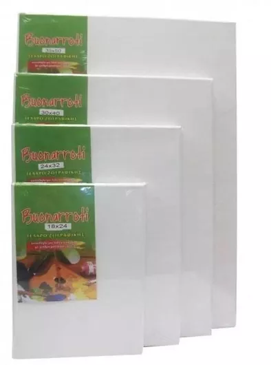 Καμβάς Buonarroti Artist σε Τελάρο Λευκός Τετράγωνος 40x40cm