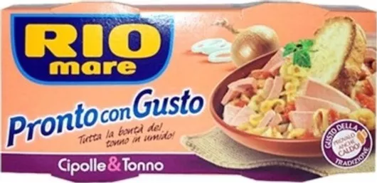 Τόνος Rio Mare Pronto con Gusto Cipolle & Tonno 2x160gr