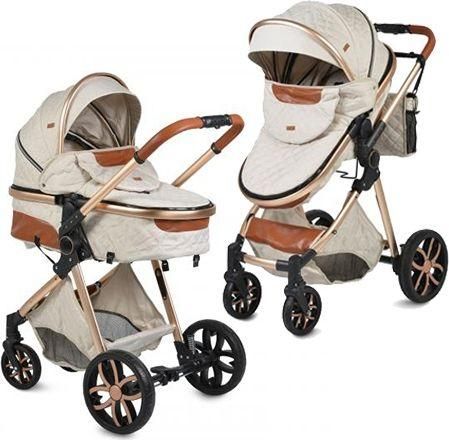 Πολυκαρότσι Cangaroo 2 σε 1 από Νεογέννητα Μπεζ