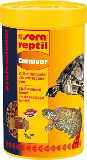 Τροφή Ερπετού Sera Carnivor Nature για Σαρκοφάγα 01820 250ml