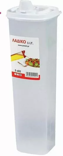 Δοχείο Λαδιού Sidirela Πλαστικό με Ροή 1000ml