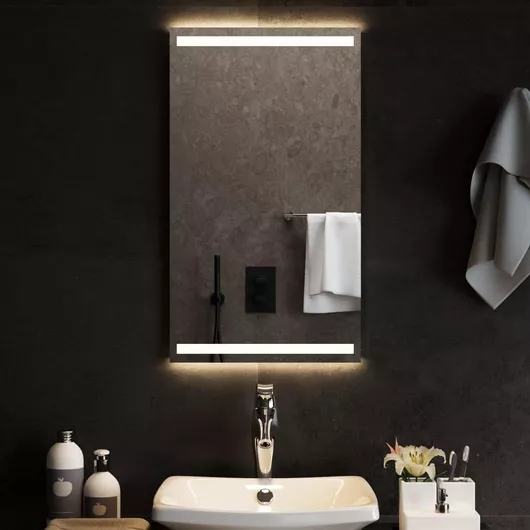 Καθρέπτης Μπάνιου vidaXL Ορθογώνιος Led 40x70cm