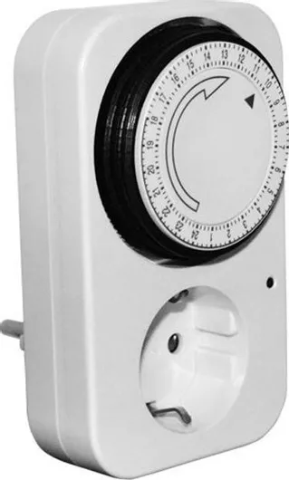 Χρονοδιακόπτης Πρίζας Adeleq Μηχανικός Ημερήσιος