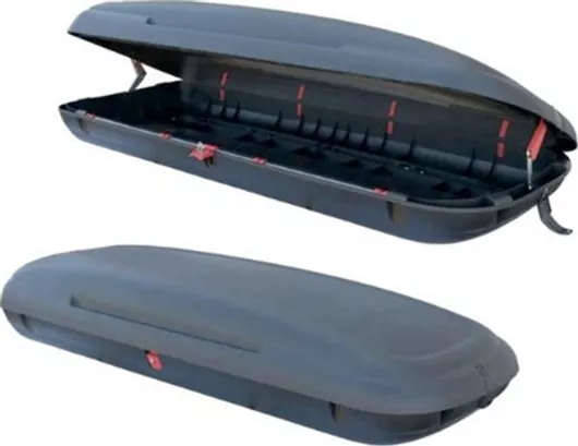 Μπαγκαζιέρα Αυτοκινήτου ArtPlast Roof Box με Μονό Άνοιγμα Χωρητικότητας 480lt Γκρι