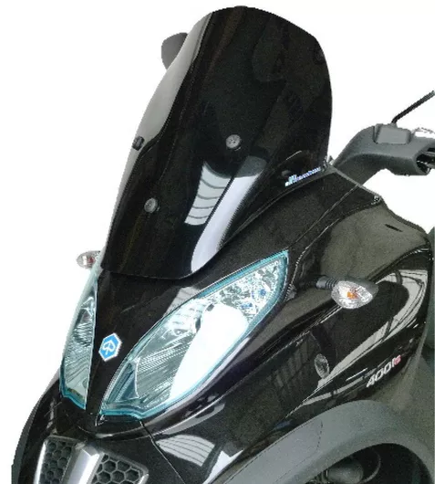 Ζελατίνα Μοτοσυκλέτας BULLSTER WINDSHIELD RACING SMOKED GREY 51 CM 4MM PIAGGIO MP3 300 LT I.E. HYBRID 2010-2016 MP3 500 I.E. Business