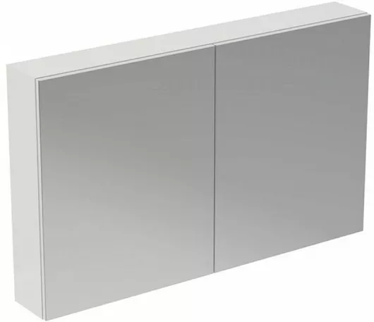 Καθρέπτης Μπάνιου Ideal Standard Ορθογώνιος από Μέταλλο με Ντουλάπι 120x70cm Λευκό