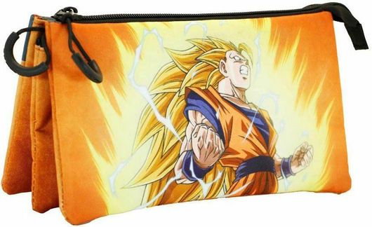 Κασετίνα 3 θέσεων Dragon Ball Impulse 23x11x10cm Πολύχρωμο