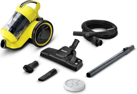 Ηλεκτρική Σκούπα Karcher VC 3 700W με Κάδο 0.9lt Κίτρινο