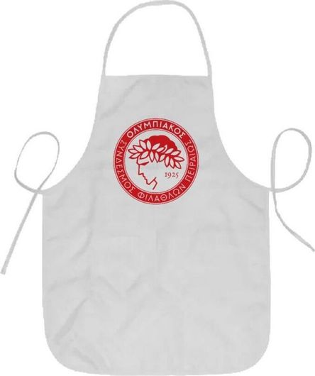 Ποδιά Ολυμπιακός Σεφ ολόσωμη κοντή Παιδική 44x62cm