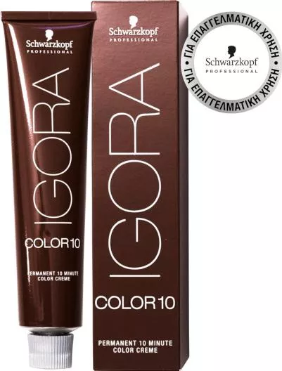 Schwarzkopf Igora Color10 Βαφή Μαλλιών 8-4 Ξανθό Ανοιχτό Μπεζ 60ml