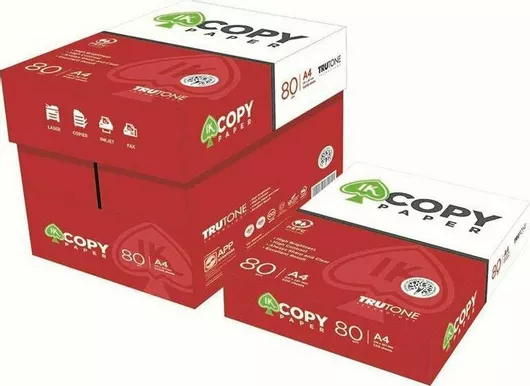 Ik Copy Paper Χαρτί Εκτύπωσης 80gr/m² A4 2500 Φύλλα