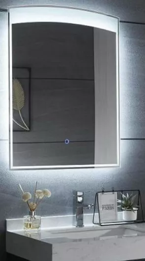 Καθρέπτης Μπάνιου Gloria Camara Ορθογώνιος Led 60x80cm
