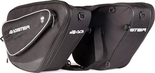 Bagster Rival Σετ Σαμάρια Μοτοσυκλέτας 30lt σε Μαύρο Χρώμα