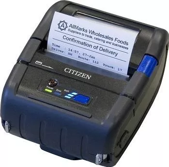 Εκτυπωτής Αποδείξεων Citizen CMP-30 Θερμικός Φορητός Bluetooth / USB