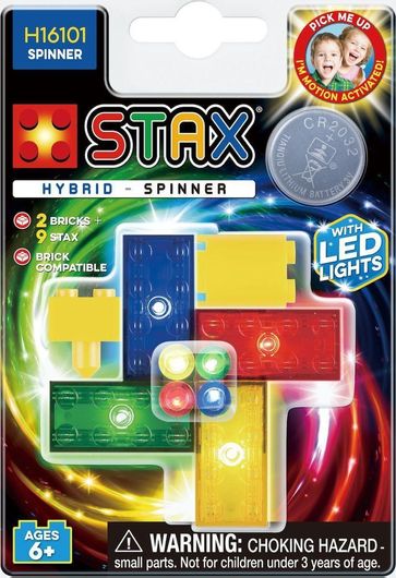 Τουβλάκια Light Stax Spin για 6+ Ετών 11τμχ