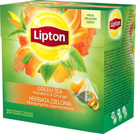 Τσάι Lipton Πράσινο Μανταρίνι-Πορτοκάλι 20gr