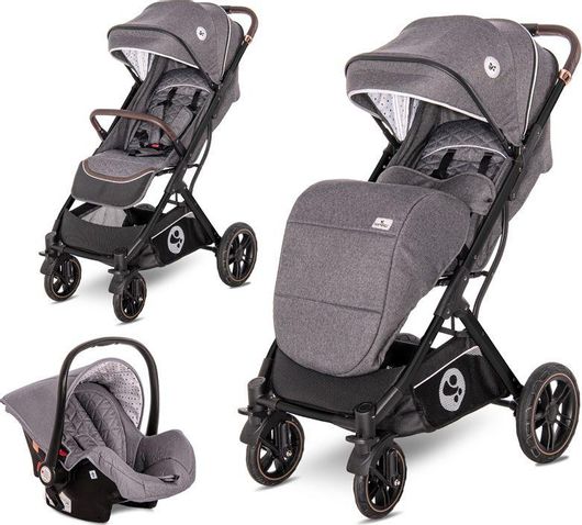 Πολυκαρότσι Lorelli Storm 2 σε 1 από Νεογέννητα Γκρι